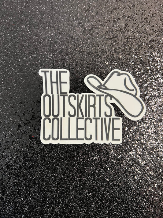 The Outskirts Collective Logo Sticker